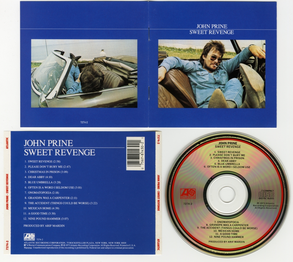 John Prine『Sweet Revenge』（1973年、Atlantic）